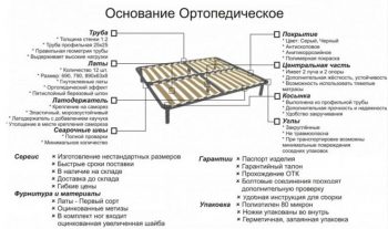 Кровать с ортопедическим матрасом для ежедневного использования ...