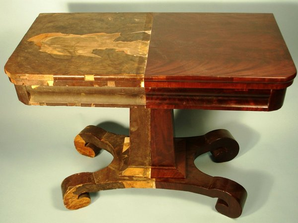 Реставрация деревянного стола своими руками